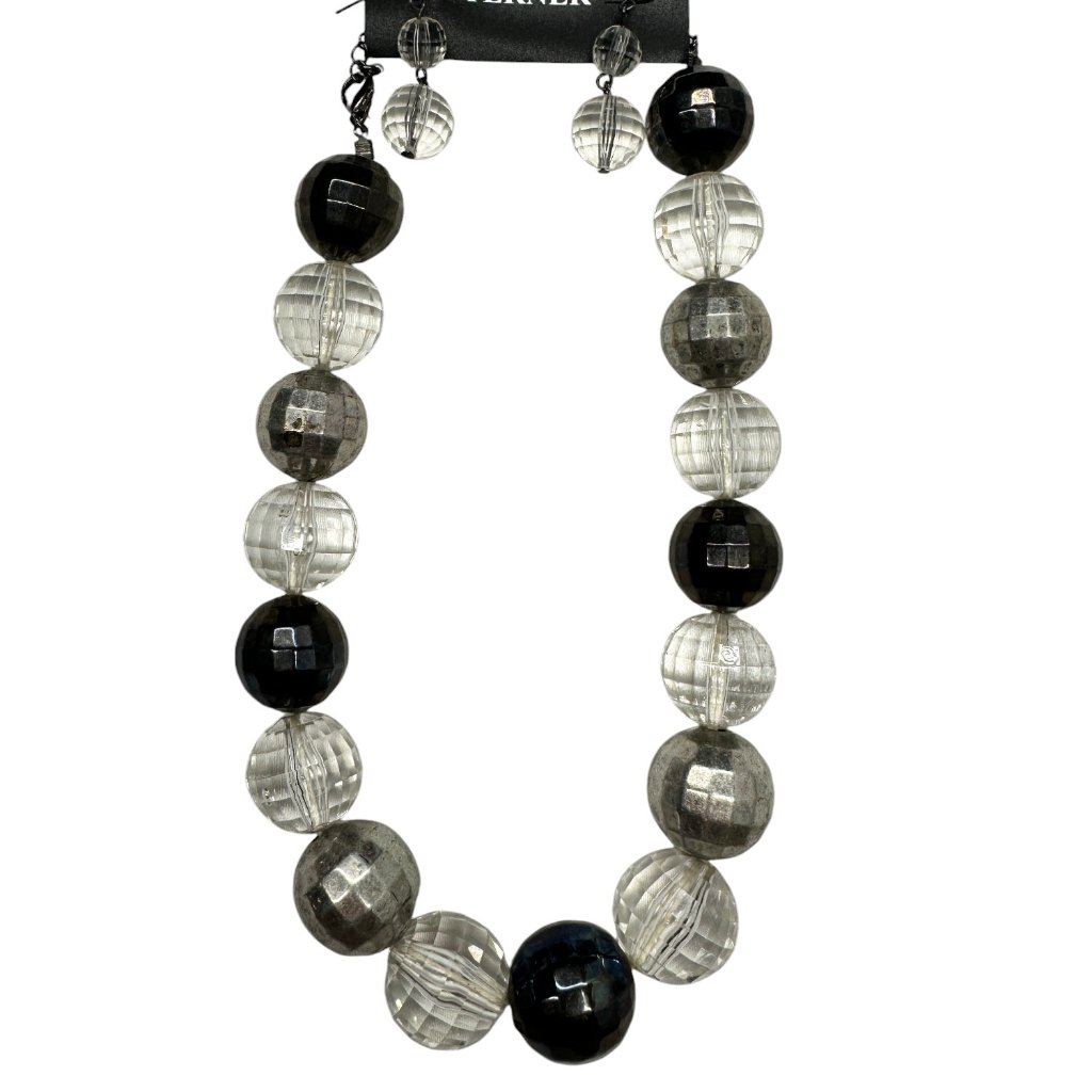 Bijoux Terner Beaded Necklace & Earring Set
